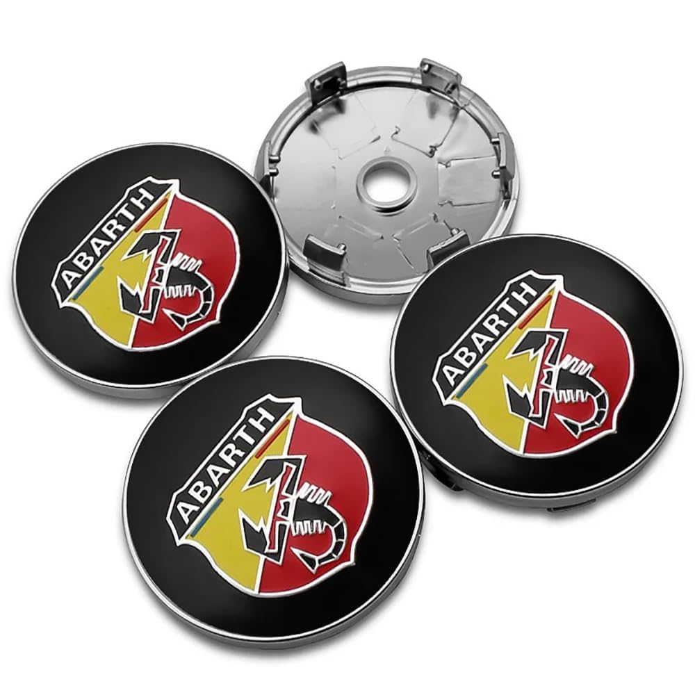 4 Stück Nabendeckel für Abarth 500 595 695 Coppa Coppone, Felgendeckel Radkappen Wasserdicht Staubdicht Radzierblende Radnaben Abzeichenaufkleber,C-60MM 4 Stück Nabendeckel für Abarth 500 595 695 Coppa Coppone, Felgendeckel Radkappen Wasserdicht Staubdicht Radzierblende Radnaben Abzeichenaufkleber,C-60MM von DALINGFA