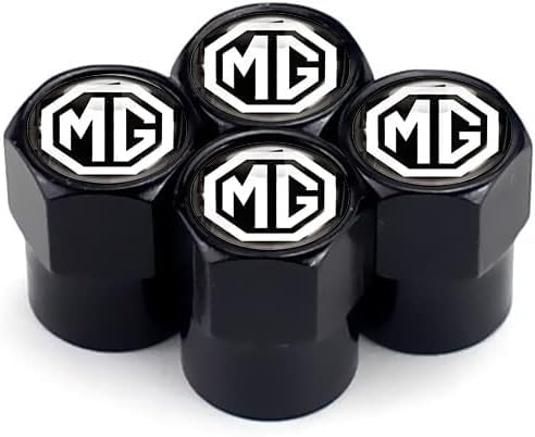 4pcs Car Tyre Valve Caps Covers für MG Astor 2021 2022 2023,Auto-Reifen Ventilabdeckung,Staubschutz und Wasserdicht Autoventil Kappe von DAMALILI