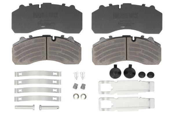 DANBLOCK Bremsbelagsatz MERCEDES-BENZ,IVECO,MAN DB 2910882 24204970,44206020,1105624 41211278,082135100,82855156100,A0034201620,1800830,2995938 von DANBLOCK