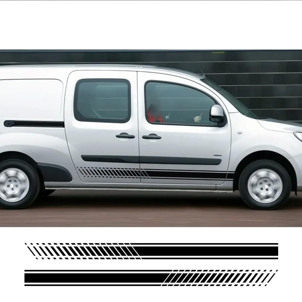 Autoaufkleber, Für B=ENZ Citan W415 T-Klasse, Für Nissan Townstar NV250, Für R=enault Kangoo Van Grafikstreifen Auto-Vinyl-Aufkleber von DAQIFCBO