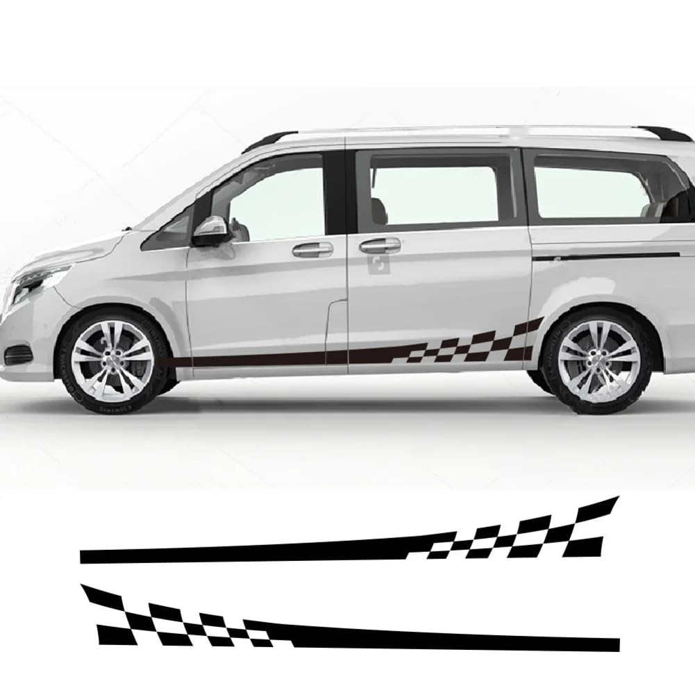 Autoaufkleber, Für B=ENZ Vito V-Klasse Viano W638 W639 W447 Marco, Für Polo EQV Camper Van Vinyl-Aufkleber Auto-Tuning-Zubehör von DAQIFCBO