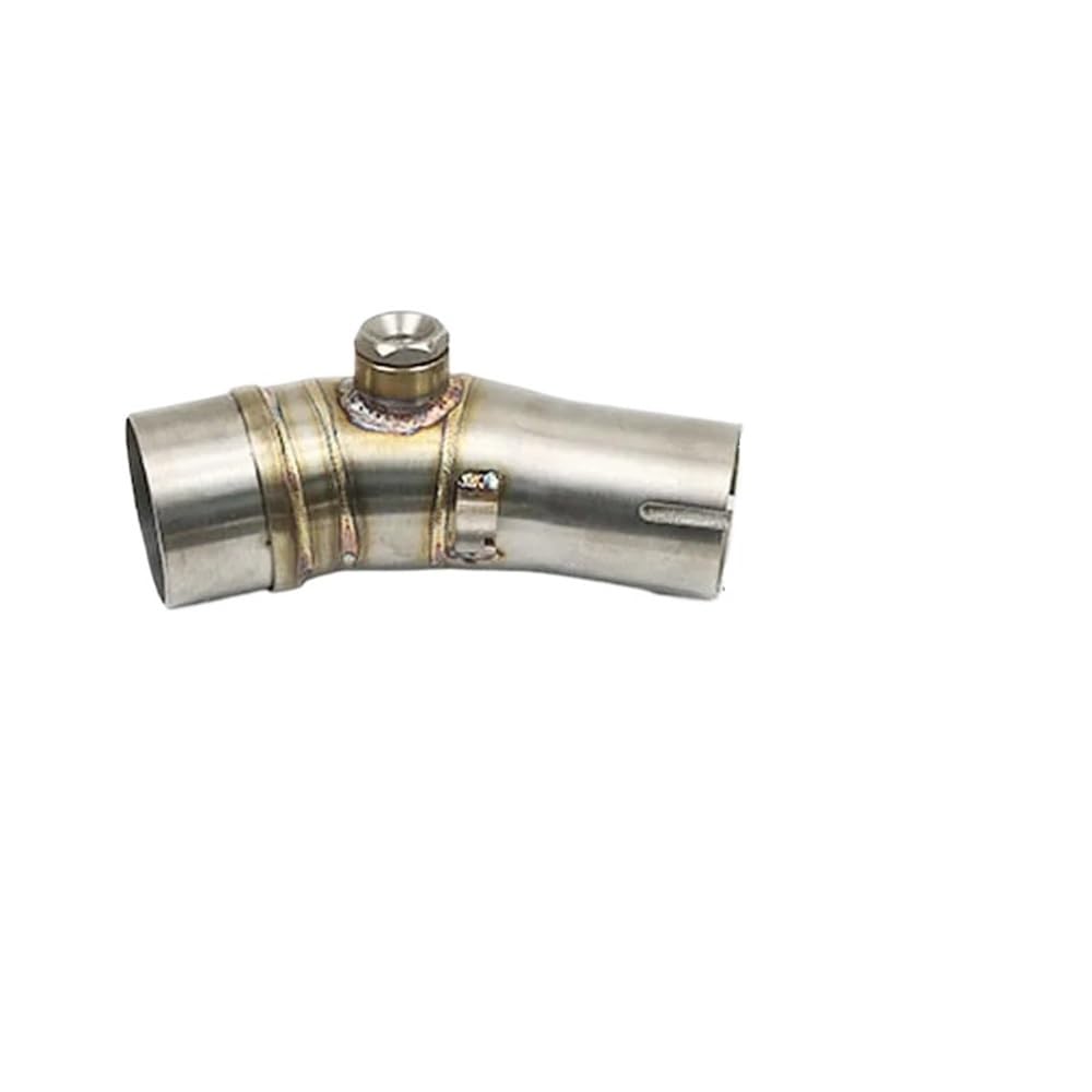 Auspuff Schalldämpfer 51mm Auspuff Mitte Edelstahl Mitte Link Rohr Für Ya&maha R3 Für Ka&wasaki ER6N Für NINJIA250 Z250 Z250SL von DARDDI