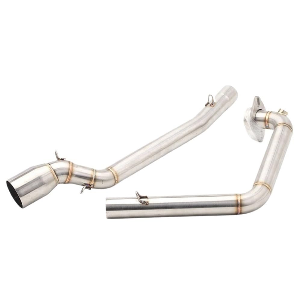 Auspuff Schalldämpfer Für Su&zuki GSXR150 GSX150R GSX S150 GSX-S150 Motorradauspuff Für Escape Modify Front Link Pipe Slip On 51mm Schalldämpfer von DARDDI