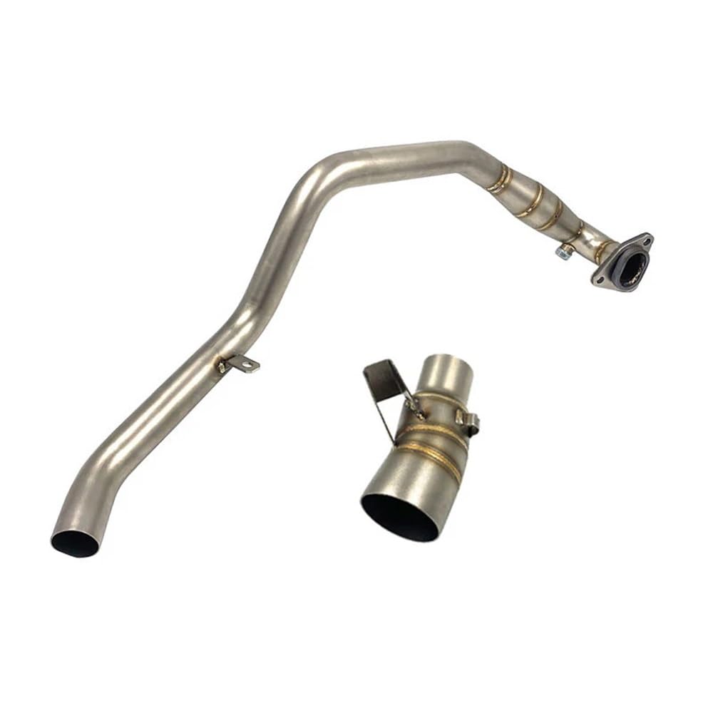 Auspuff Schalldämpfer Für X-ADV 750 XADV750 2017–2021 2022 Slip-On-Motorrad-Auspuffrohr-Schalldämpfer für Escape Modified Tube Header Front Link von DARDDI