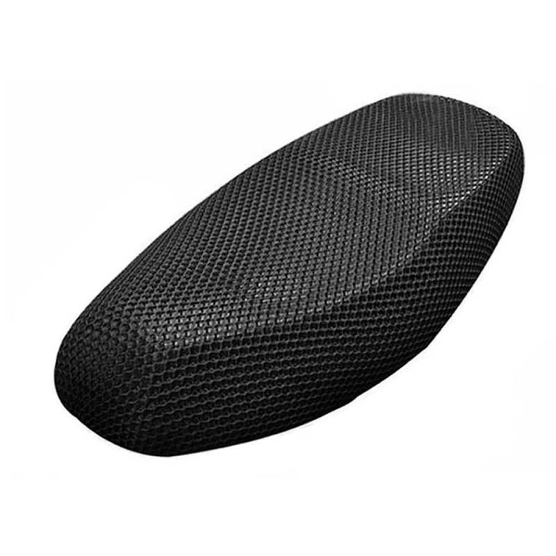 Motorrad Sitzpolsterbezug 1 Stücke M-XXL Anti-Slip Mesh Stoff Sitzbezug Atmungsaktiv Motorrad Motorrad Roller Sitzbezüge Kissen Motorradsitzbezug in Rot von DARDDI