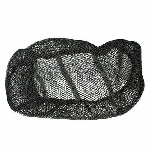 Motorrad Sitzpolsterbezug Atmungsaktives Cool Mesh Motorrad Moped Motorrad Roller Sitzbezüge Kissen Anti-Rutsch-Abdeckung Gitter Schutzpolster Motorradsitzbezug in Rot von DARDDI