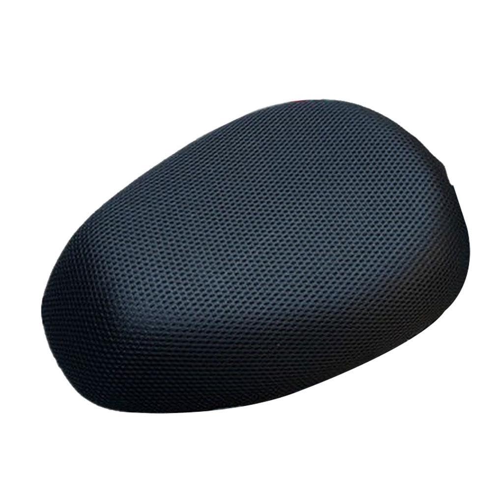 Motorrad Sitzpolsterbezug Motorrad Mesh Stoff Anti-Rutsch-Pad Roller Sitz Fahrrad Sitzbezug Atmungsaktive Abdeckungen Kissen Netzbezug Motorradsitzbezug in Rot von DARDDI