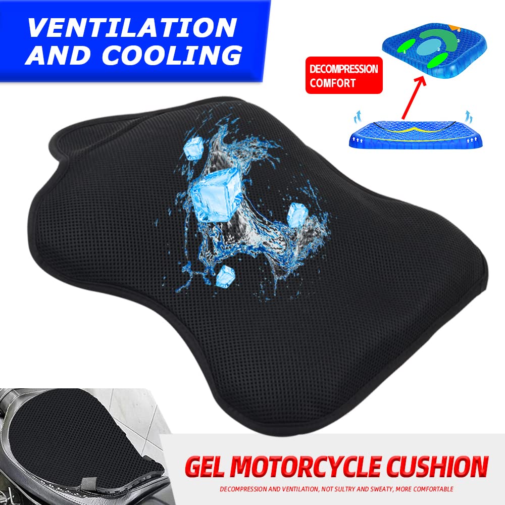 Motorrad Sitzpolsterbezug Motorradzubehör Sitzkissenbezug Relief Protector Pad Für Keeway Für RKF 125 Für RKV 200 Für RKS 125 GS 100 Für RKR 165 180 Für RKF125 Motorradsitzbezug in Rot von DARDDI