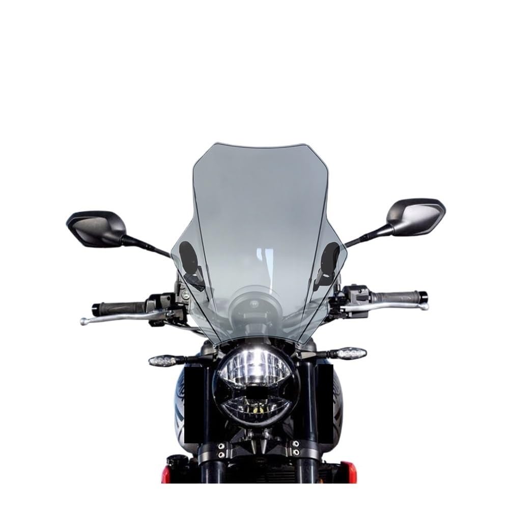 Motorrad Windabweiser Für Für Trident 660 2021 2022 Motorrad Zubehör Windschutzscheibe Windabweiser Windschutz Verkleidung Schallwand von DARDDI