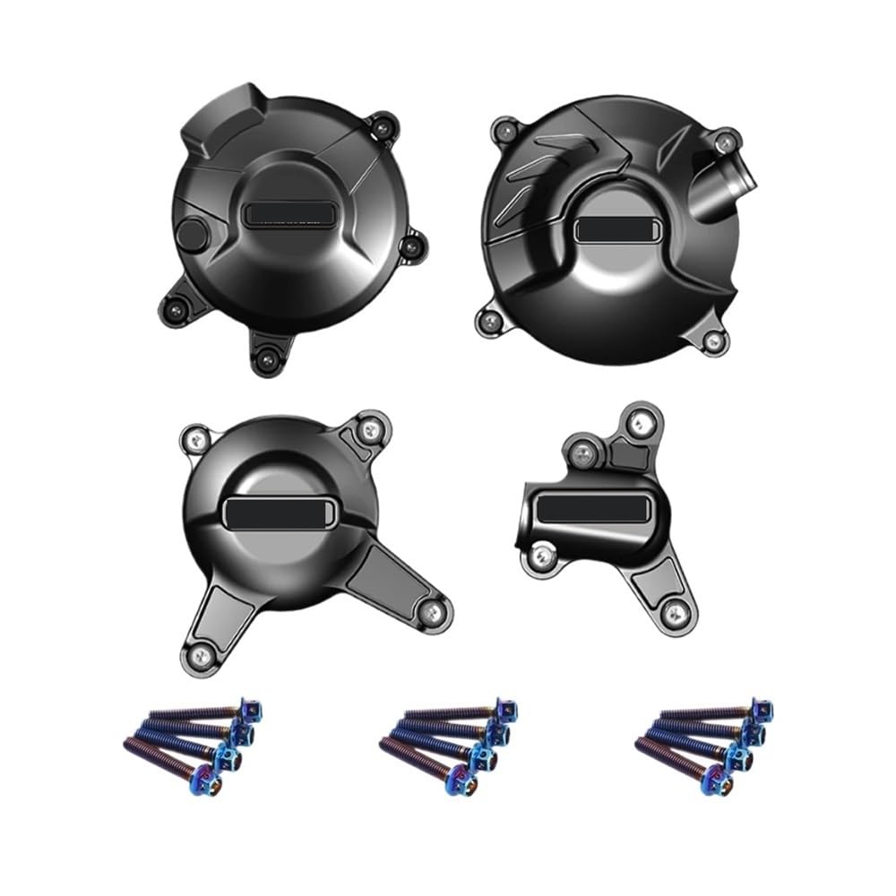 Motorschutzkasten Motorschutzabdeckung Für MT09 für Tracer FZ09 für XSR900 Motorräder Motor Abdeckung Schutz Fall Für YA&MAHA MT-09 2014-2020 Modifiziertes Zubehör von DARDDI