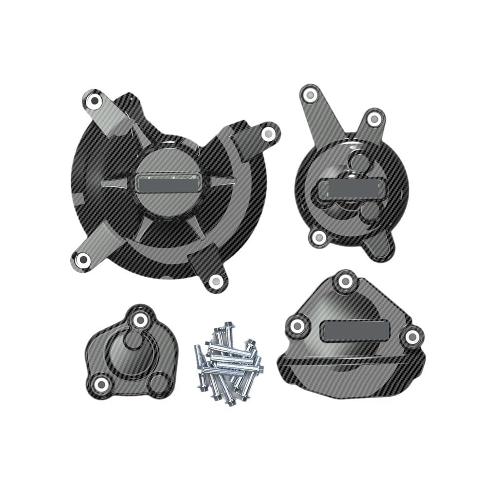 Motorschutzkasten Motorschutzabdeckung Für YA&MAHA Für FAZER 800 FZ8 2010-2015 Für FAZER 1000 FZ1 2006-2015 Motorrad-Motorabdeckung Kupplungsdeckel Schutzset Zubehör von DARDDI