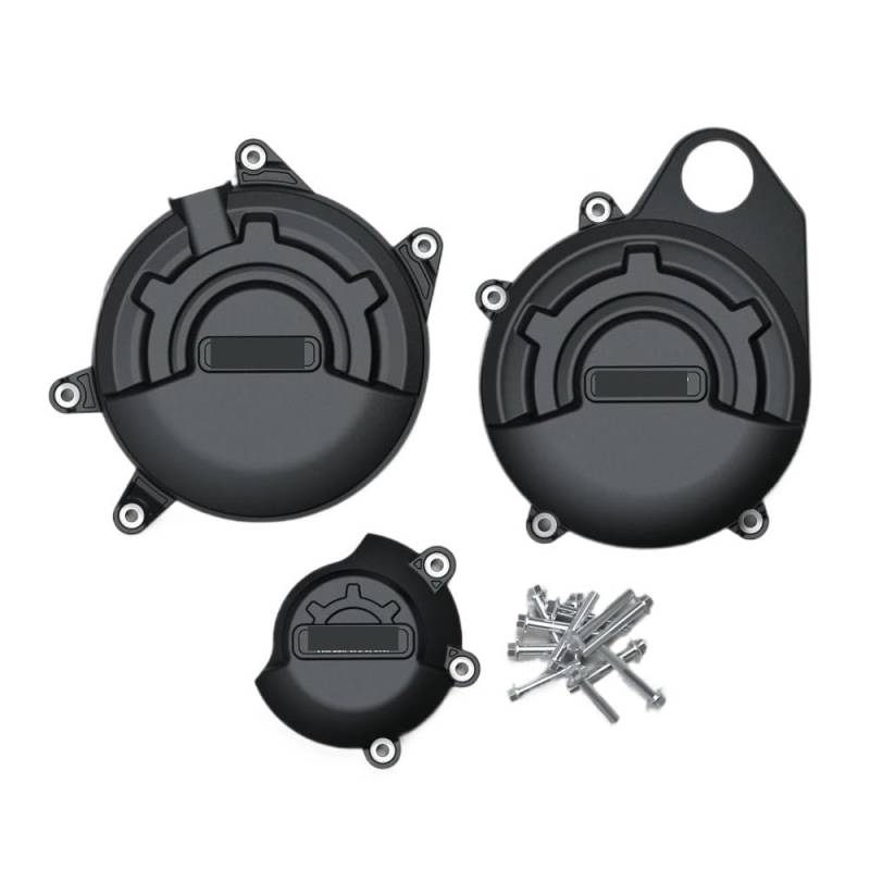 Motorschutzkasten Motorschutzabdeckung Motorrad Motor Lichtmaschine Kupplung Schutz Abdeckung Zubehör Für VOGE 525DS 525DSX 525AC 2022-2023 RR525 2023-2024 von DARDDI