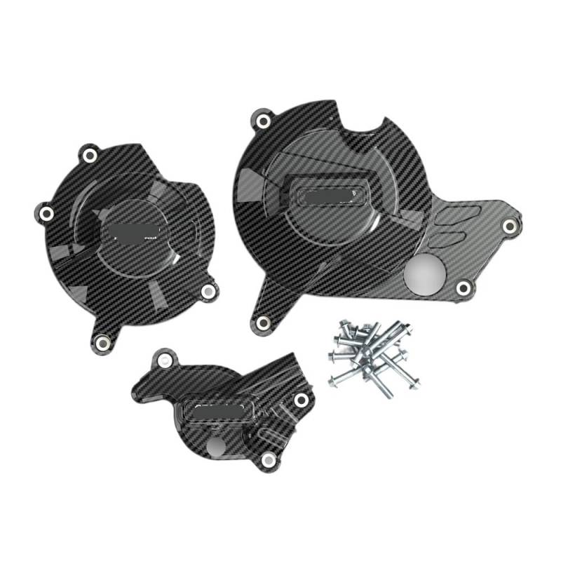 Motorschutzkasten Motorschutzabdeckung Motorrad Motor Lichtmaschine Kupplung Schutz Für Su&zuki SV650 2015-2023 SV650X 2018-2023 & DL650 Für V-Strom 2017-2023 von DARDDI