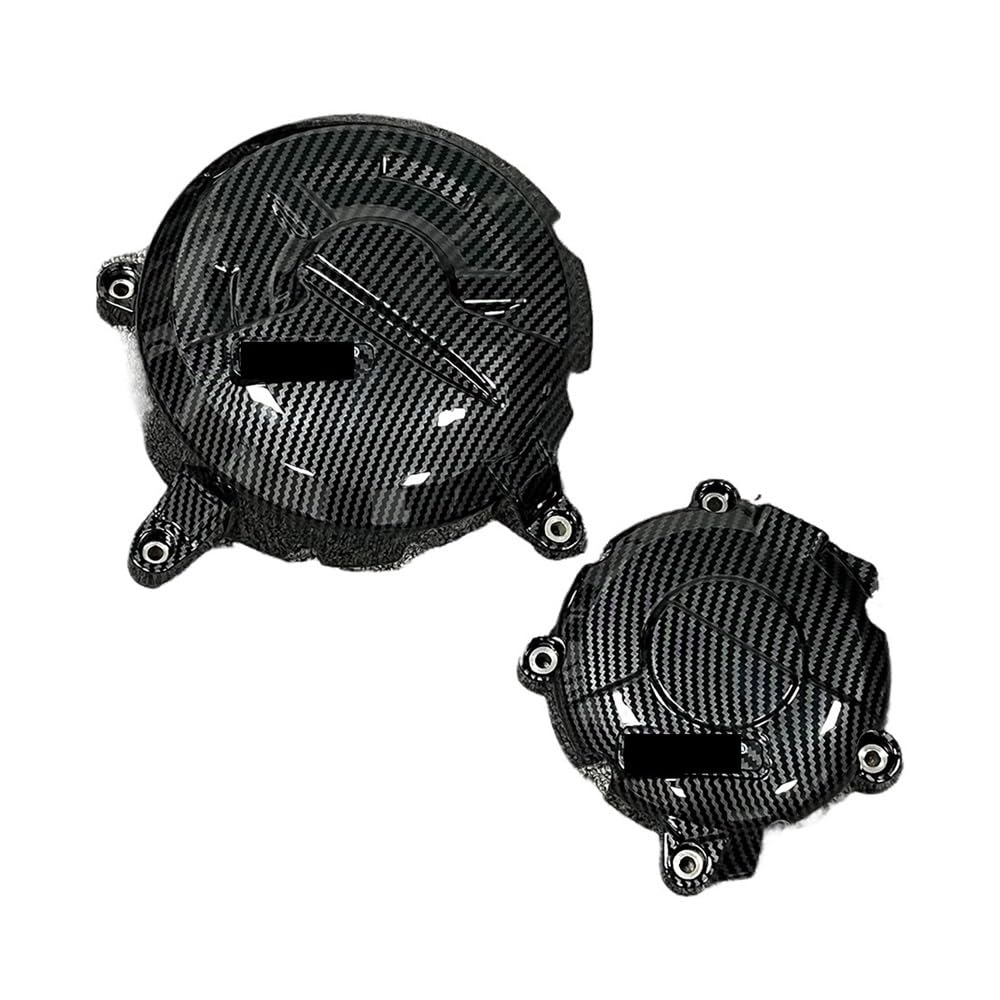 Motorschutzkasten Motorschutzabdeckung Motorrad Motor Schutz Für Su&zuki GSX1300R Für Hayabusa 2021-2023 Motor Abdeckung Schutzhülle Set Carbon Fiber Texture von DARDDI