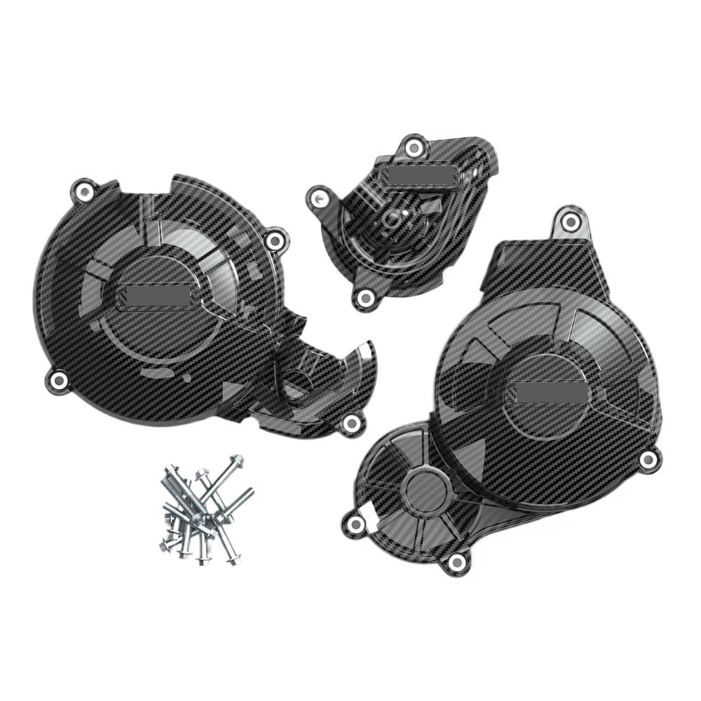 Motorschutzkasten Motorschutzabdeckung Motorrad-Motorabdeckung, Kupplungsdeckel, Schutzset, Zubehör für Ap&rilia RS660 RS 660 2021–2023, für Tuono 660 2021–2023 von DARDDI