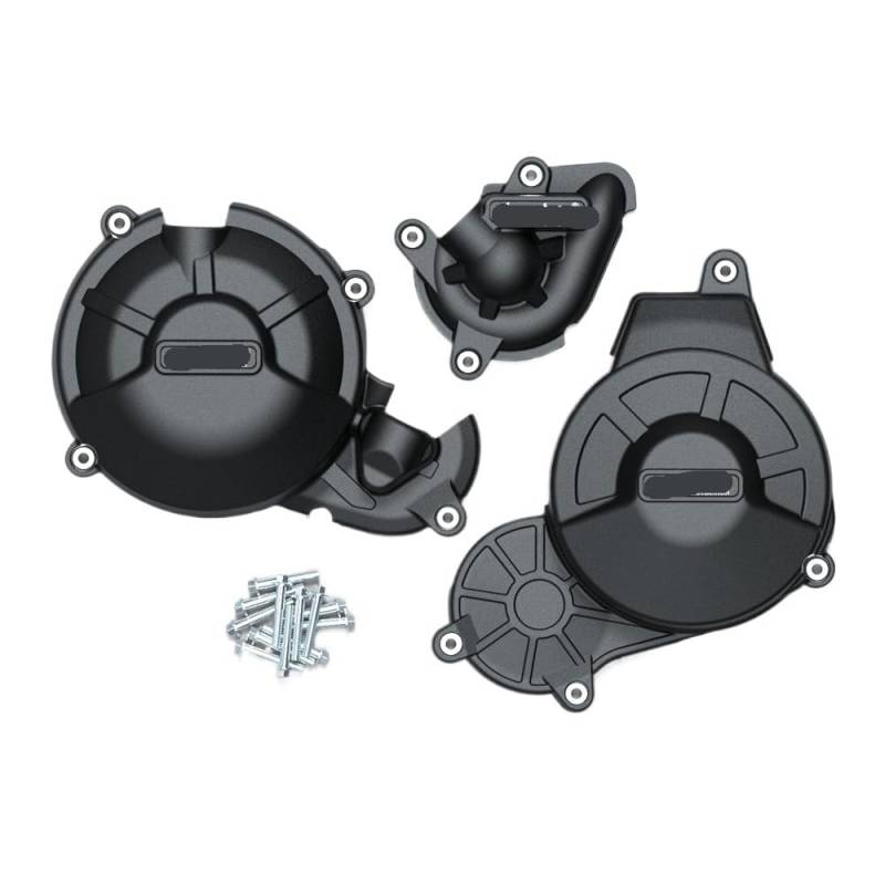 Motorschutzkasten Motorschutzabdeckung Motorrad-Motorabdeckung, Kupplungsdeckel, Schutzset, Zubehör für Ap&rilia RS660 RS 660 2021–2023, für Tuono 660 2021–2023 von DARDDI