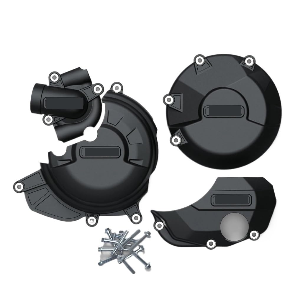 Motorschutzkasten Motorschutzabdeckung Motorräder Motor Abdeckung Schutz Fall für Du&Cati für Monster 1200 1200S 2017 2018 2019 2020 2021 von DARDDI