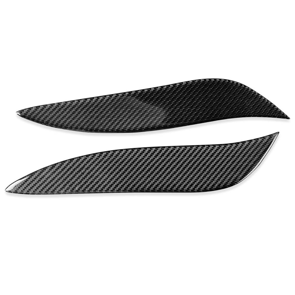 Scheinwerferabdeckung Für Corolla 2008-2011 Auto Frontscheinwerfer Augenbrauen Augenlider Aufkleber Real Carbon Fiber von DARDDI