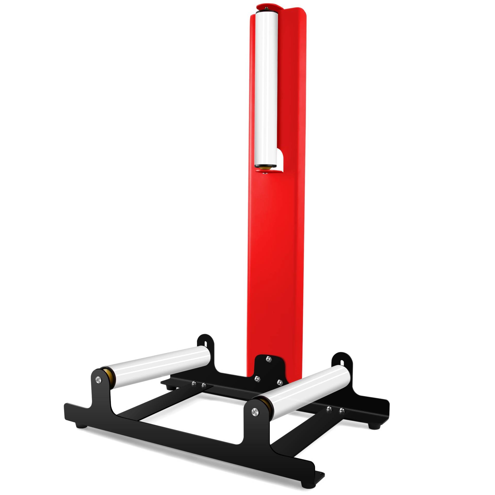 DARYOU Felgenständer mit Laufrollen für Reinigung, Versiegelung und Wartung von Rädern, Heavy Duty Detailing Wheel Cleaning Stand für Rad-Reifen-Reinigung Keramik-Beschichtung Polieren (RED) von DARYOU