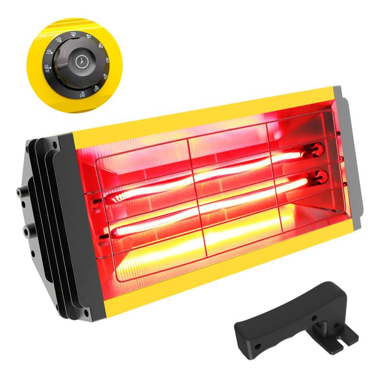 2000W Handheld Lacktrockner Infrarot 230V Infrarot Lacklampe Infrarot-Lacktrockner Geeignet für Autolack Blechlackierung Teiltrocknung von Möbeln von DATOUBOSS