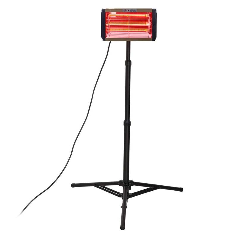 DATOUBOSS 1000w Lacktrockner Kurzwellen-Infrarotlampe Kurzwellig Auto Farbtrockner Infrared Dryer Spotlight Mit Halterung Intelligente Mechanische Zeitsteuerung (ZJ-SC001) von DATOUBOSS