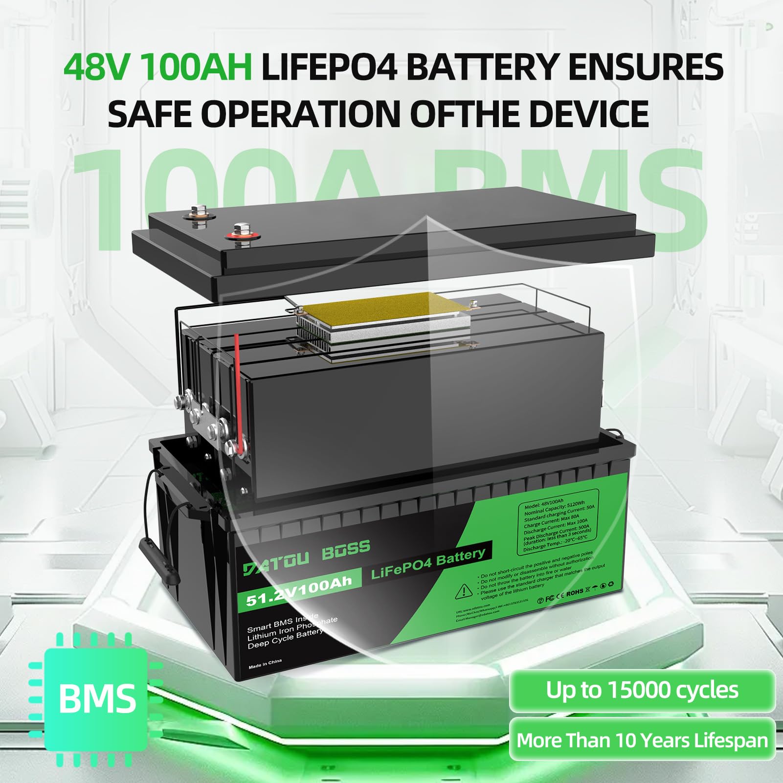 Deep Cycle Batterien von DATOUBOSS