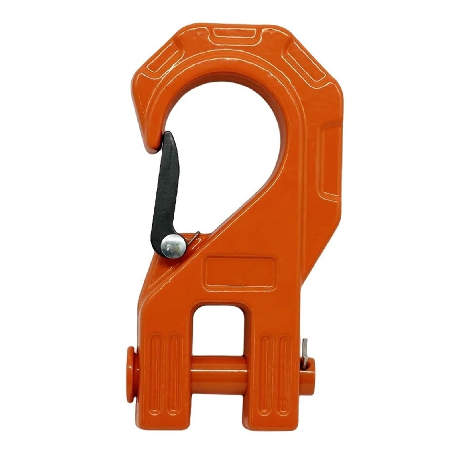 3/8" Windenhaken 20 Tonnen Bruchfestigkeit Abschlepphaken Mit Gabelkopf Anhängerkupplung(Orange) von DATOUJLS