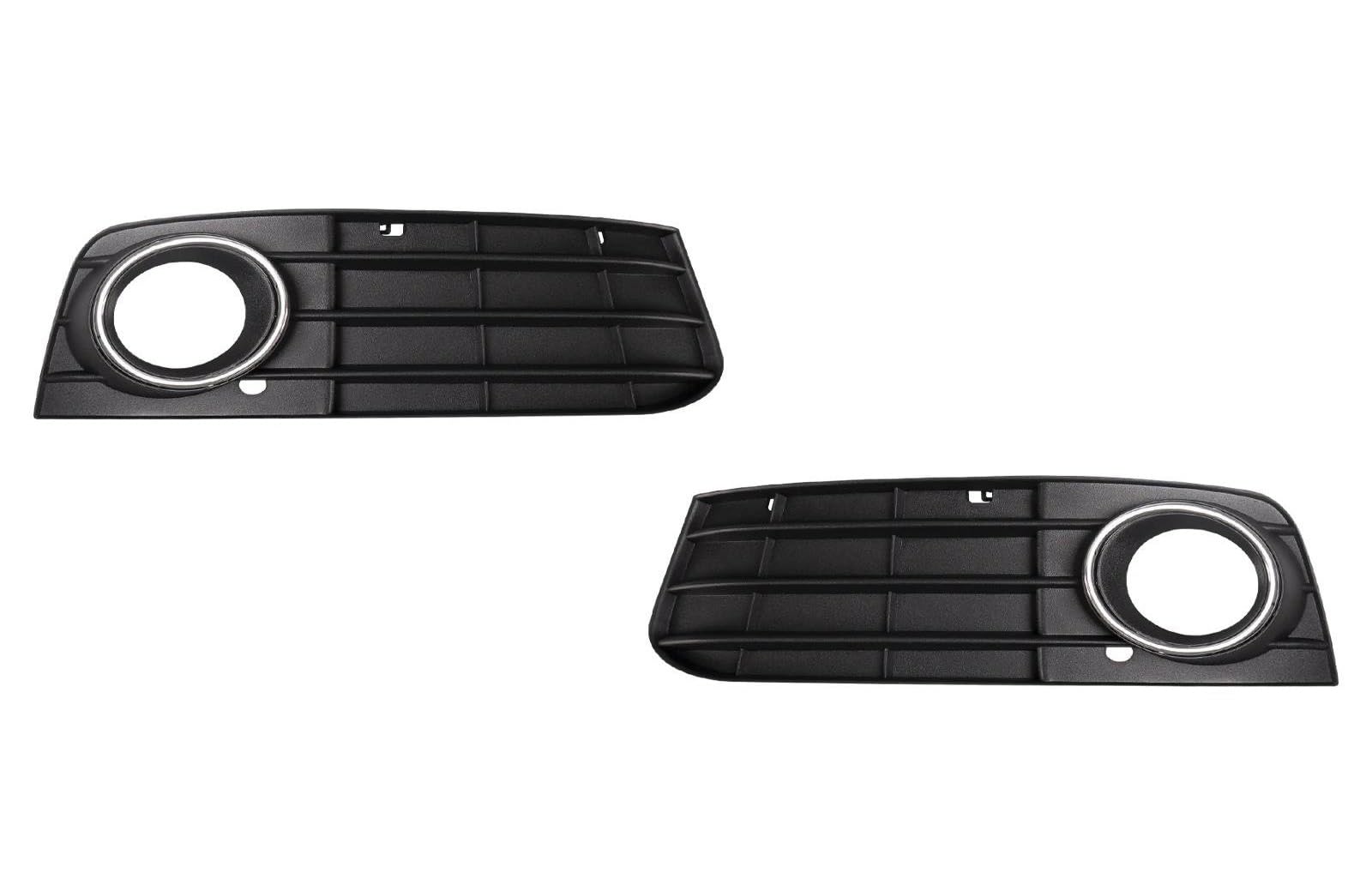 For A4 B8 A4L 2009-2012 Fog Light Frame Lamp Trim Grill Cover Under Front Bumper 8KD807681 8KD807682(1 Paar) von DATOUJLS