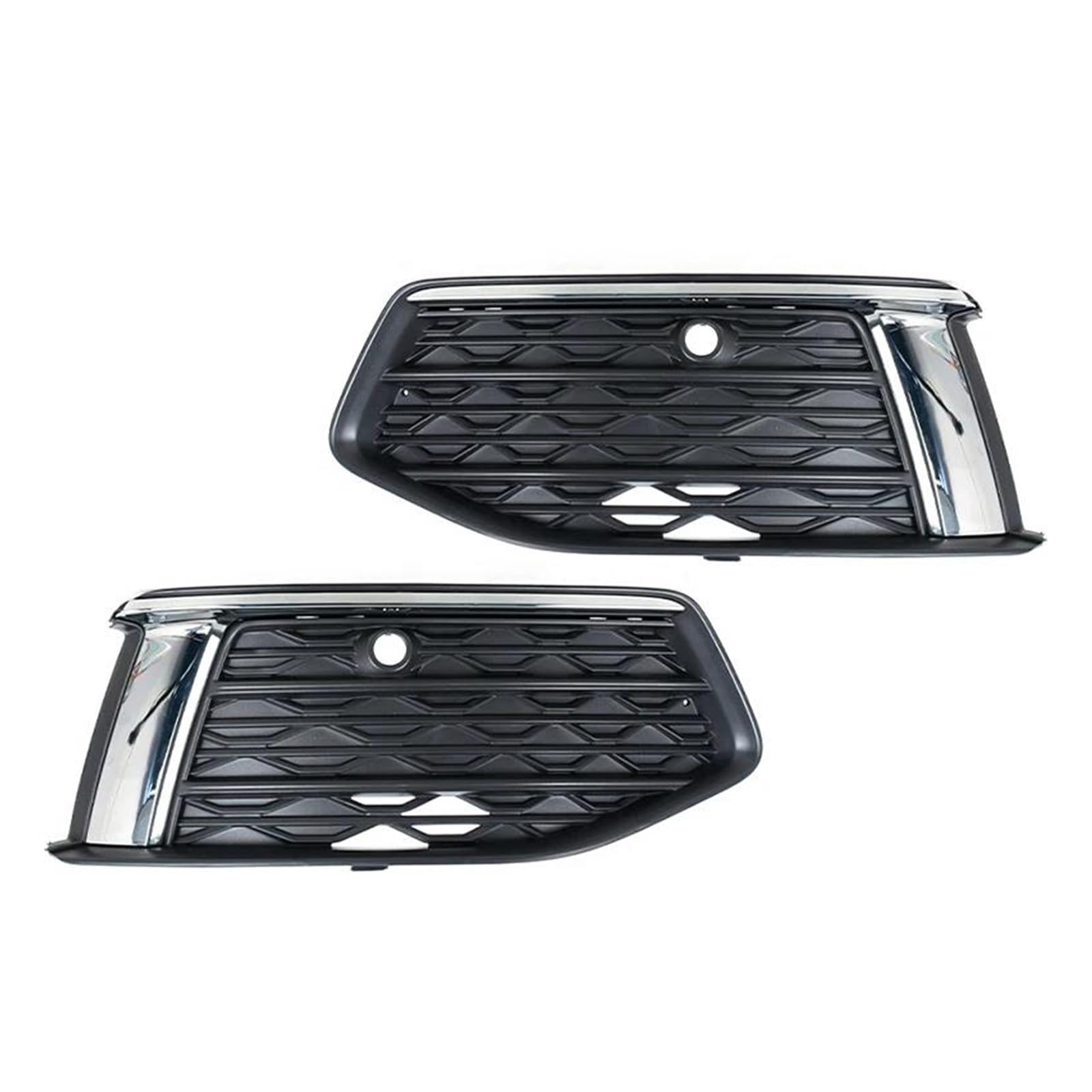 For A6 C8 2019 2020 2021 Car Front Bumper Fog Light Lamp Grille Cover Fogs Lamp Trim Frame 4KD807647 4KD807648(Links und rechts) von DATOUJLS