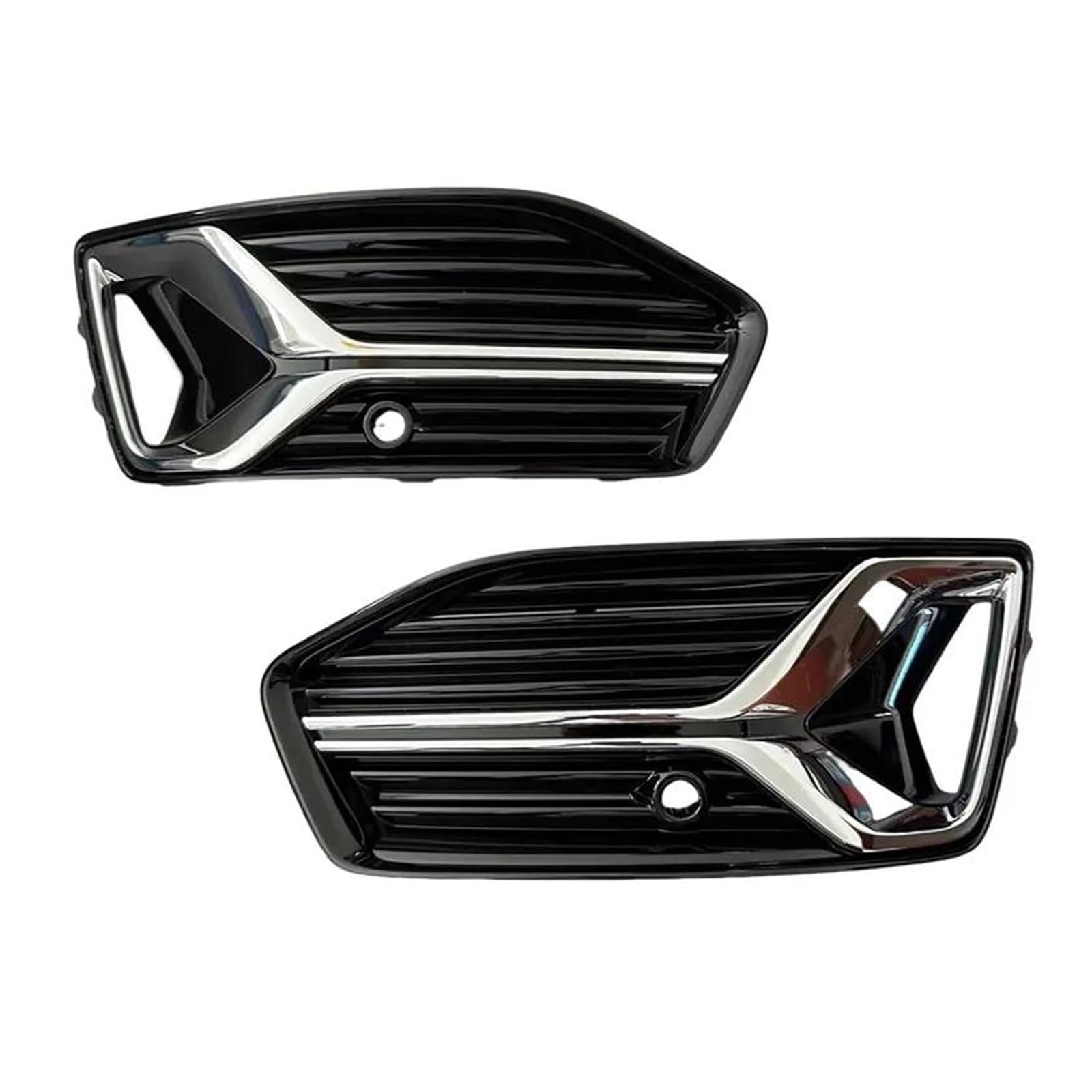 For A6L 2023 2024 Car Front Left Right Fog Light Cover Foglamp Housing Grille Frame(1 Satz) von DATOUJLS