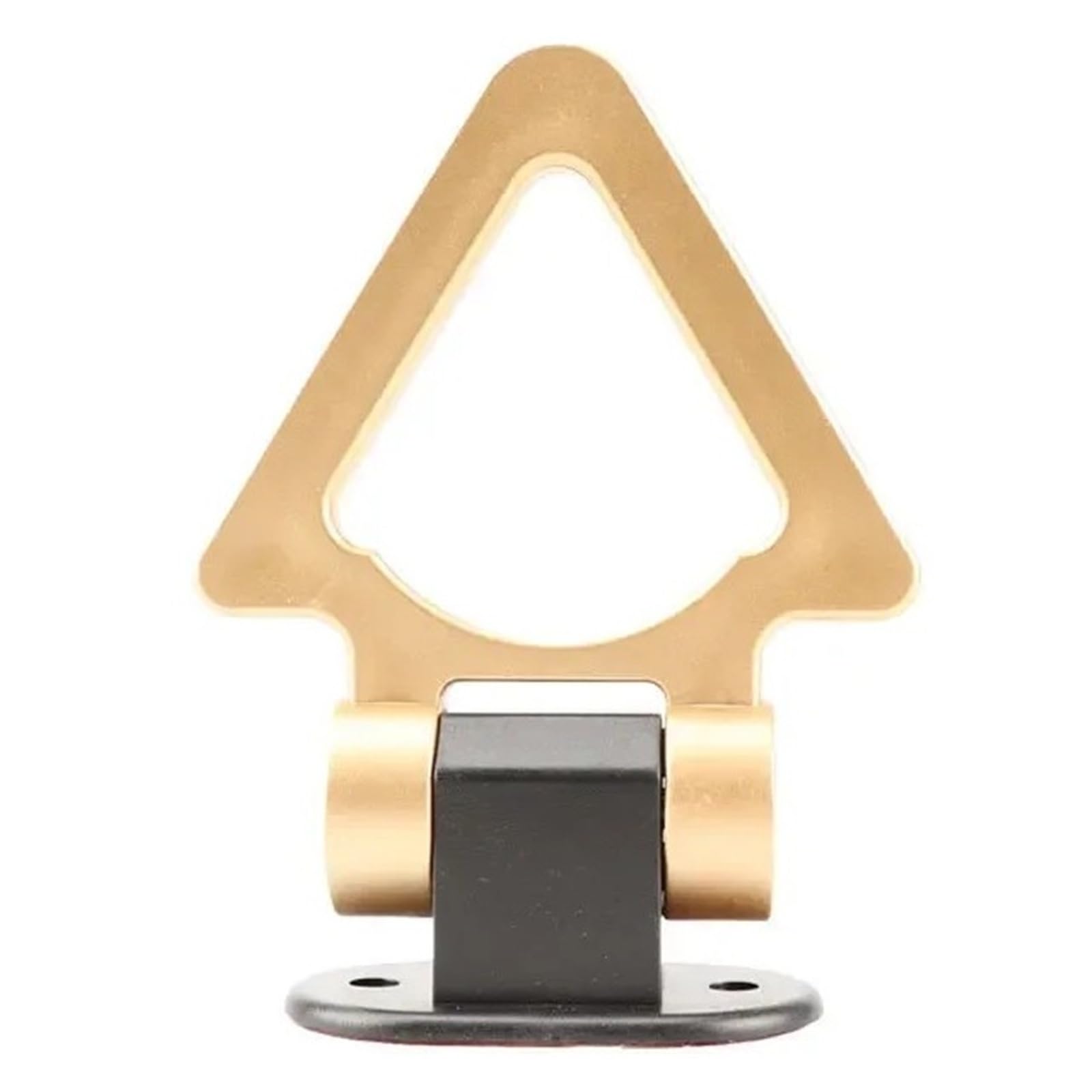 Universal-Anhängerringaufkleber Aus ABS Für Vorne Und Hinten Simulations-Abschlepphaken Anhängerkupplung(Triangular Gold) von DATOUJLS