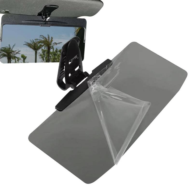 DAWCBVJQ Auto Sonnenblende Extender - 32x14.5cm Acryl Auto Visier Extender, Augenschutz Blendschutz Sonnenschutz Visiere - Auto Sonnenblende Verlängerung, Visier Extender Befestigung Windschutzscheibe von DAWCBVJQ