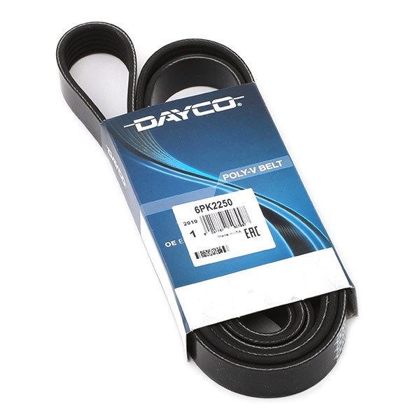 DAYCO Keilrippenriemen MERCEDES-BENZ,NISSAN 6PK2250 117206N20A,6x2250,0139972392 Rippenriemen 0149971092,A0159970292 von DAYCO