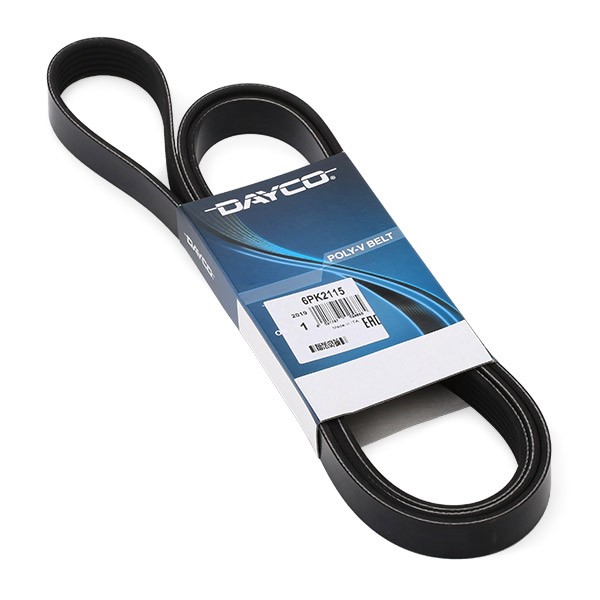 DAYCO Keilrippenriemen VW,MERCEDES-BENZ,FORD 6PK2115 99610215164,1324207,0119974892 Rippenriemen A0119974892,99610215166,2D0145933A,6x2115,2M5V6C301AA von DAYCO