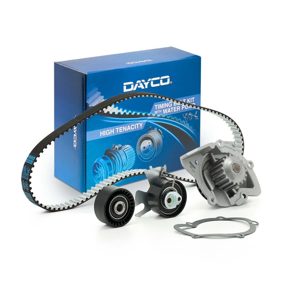 DAYCO Wasserpumpe + Zahnriemensatz FORD,FIAT,PEUGEOT KTBWP9670 1613561780,71775922,1761515 Wasserpumpe + Zahnriemenkit 1855735,9M5Q8B596AA von DAYCO