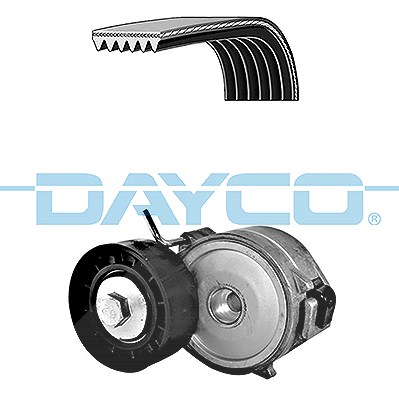 Dayco Keilrippenriemensatz [Hersteller-Nr. KPV419] für Ford, Ford Usa von DAYCO