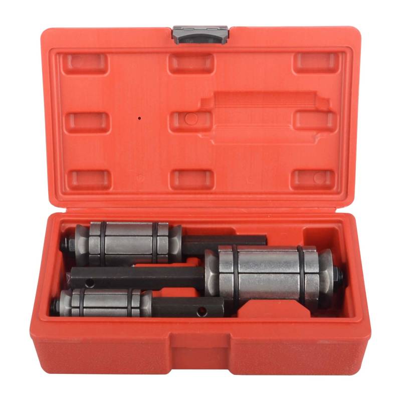 DAYUAN 3 TLG. Abführung Endstück Rohr Expander Kit Tool Set, Universal Auspuffrohr-Expander, Aufweiter für Auspuffrohre 1,1/8-3,1/2 Zoll von DAYUAN