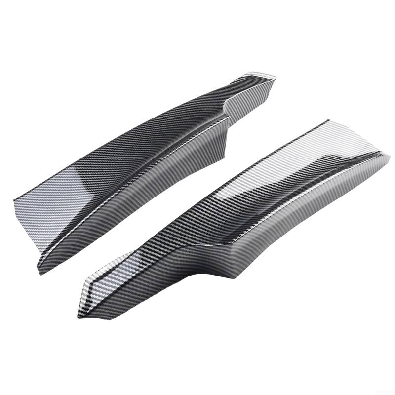 Aerodynamischer Frontlippenspoiler für BMW 3er F30 M Sport 320i/325i, leichtes ABS-Material mit schützender Klarbeschichtung (Carbon Look) von DAZZLEEX