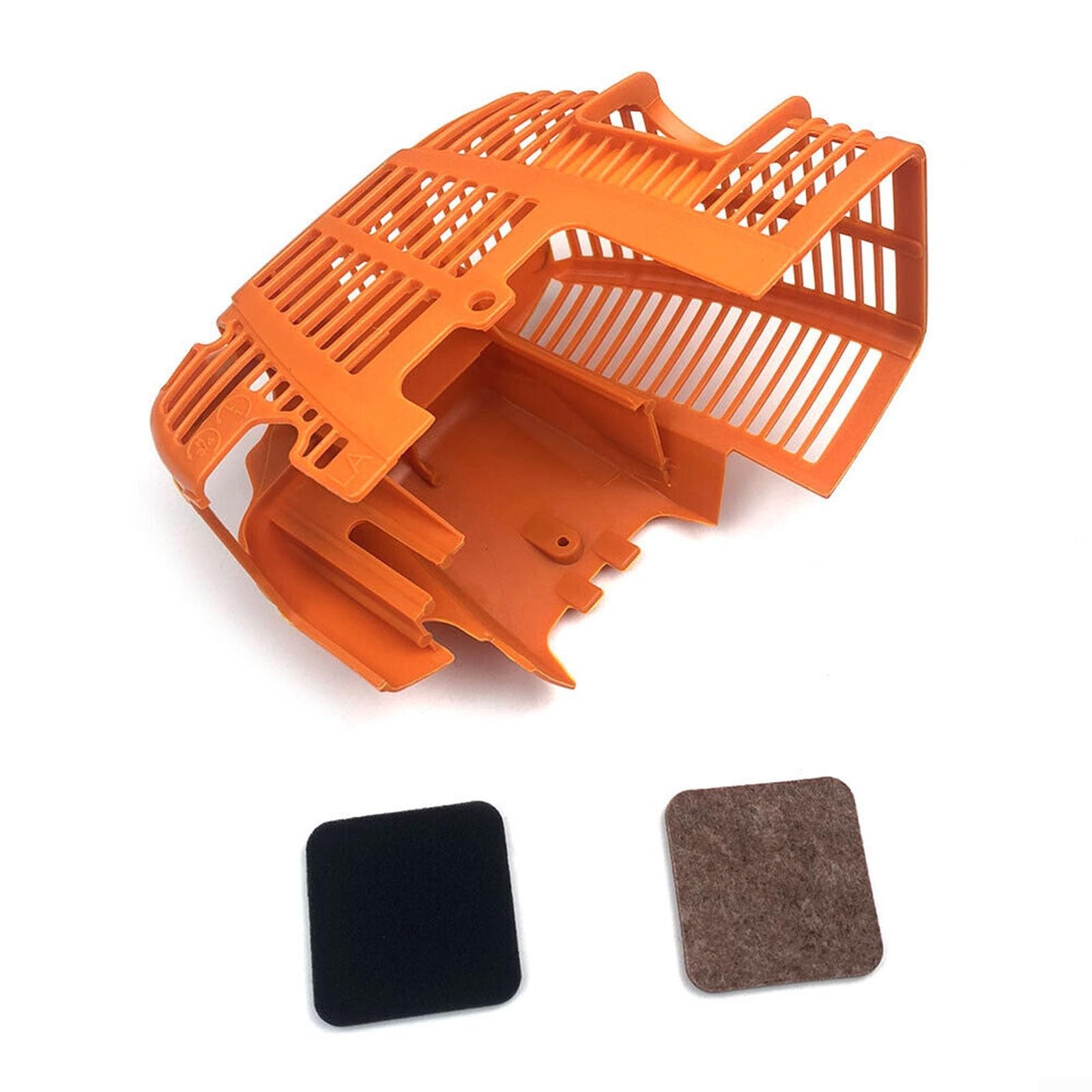 Shroud Motorabdeckung und Luftfilter Set für FC75 FS75 für FS80 für FS80R FS85 FS85R Trimmer Kompatibel mit verschiedenen Modellen von DAZZLEEX