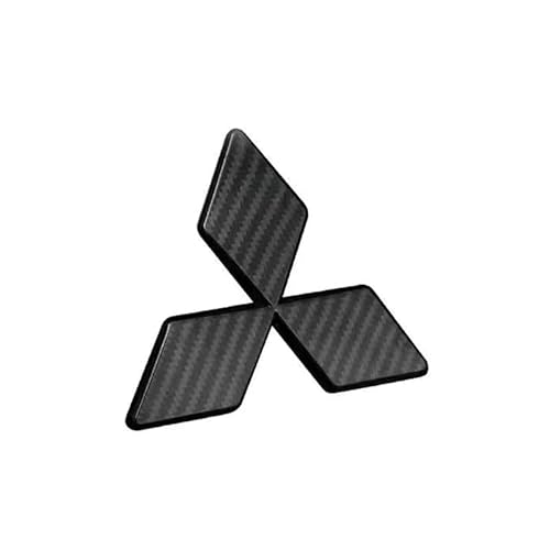 Auto Emblem für Mitsubishi eK X 2019-2023, Logo Abzeichen Aufkleber ABS Wasserdicht für Frontgrill Motorhauben Kofferraum Logo Emblem Auto Exterieur Dekoration Modifizierte Zubehör,Grey-B von DAliusha
