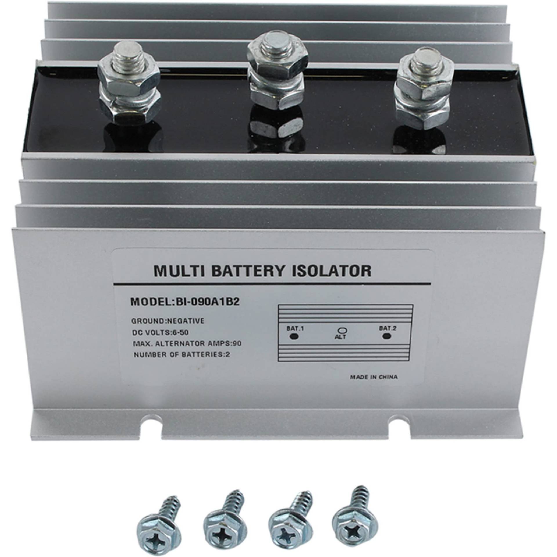 DB Electrical BSL0005 90 Amp Dual Multi 2 Two Batterietrenner für Marine, RV, EMS Fahrzeuge, Feuerwehrfahrzeuge/Negative Ground, 6-50 DC Volt, von DB Electrical