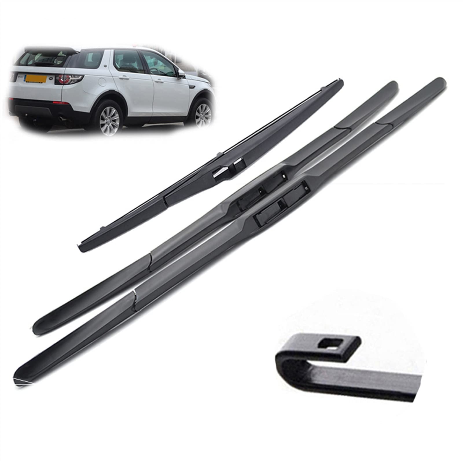 26'20'12' Wischerblätter-Set für vorne und hinten, für Windschutzscheibe, Fensterwischer, für Land Rover, für Discovery Sport L550 2014-2019 von DBAOXIN