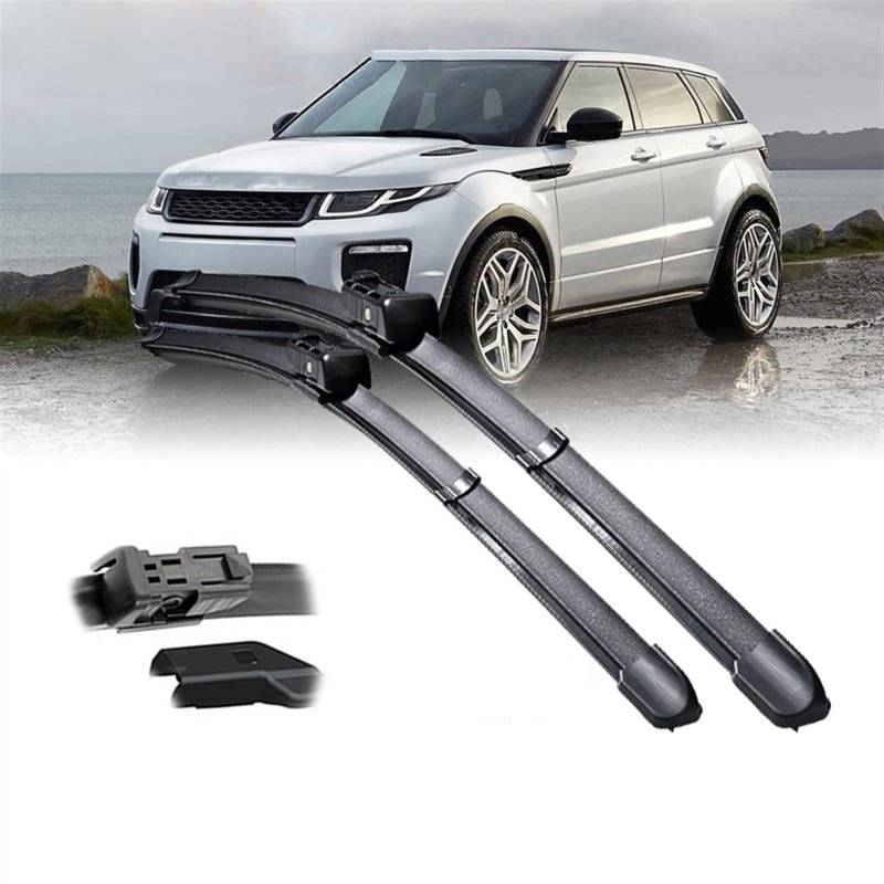 Scheibenwischerblätter für die Frontscheibe, für Land Rover, für Range Rover, für Evoque L538 2011 2012 2013 2014 2015 2016 2017 2018, Wischerzubehör 24+21 Zoll von DBAOXIN