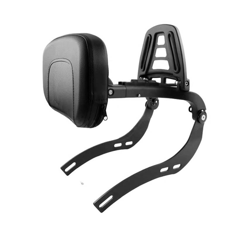 Gepäckregal Für Indian Für Scout Bobber Für Sixty Für Twenty 2018-2023 Motorrad Vorne Hinten Mehrzweck Sitz Rückenlehne Gepäck Rack Gepäckauflage(B-Black Bobber) von DBBPVPLFC