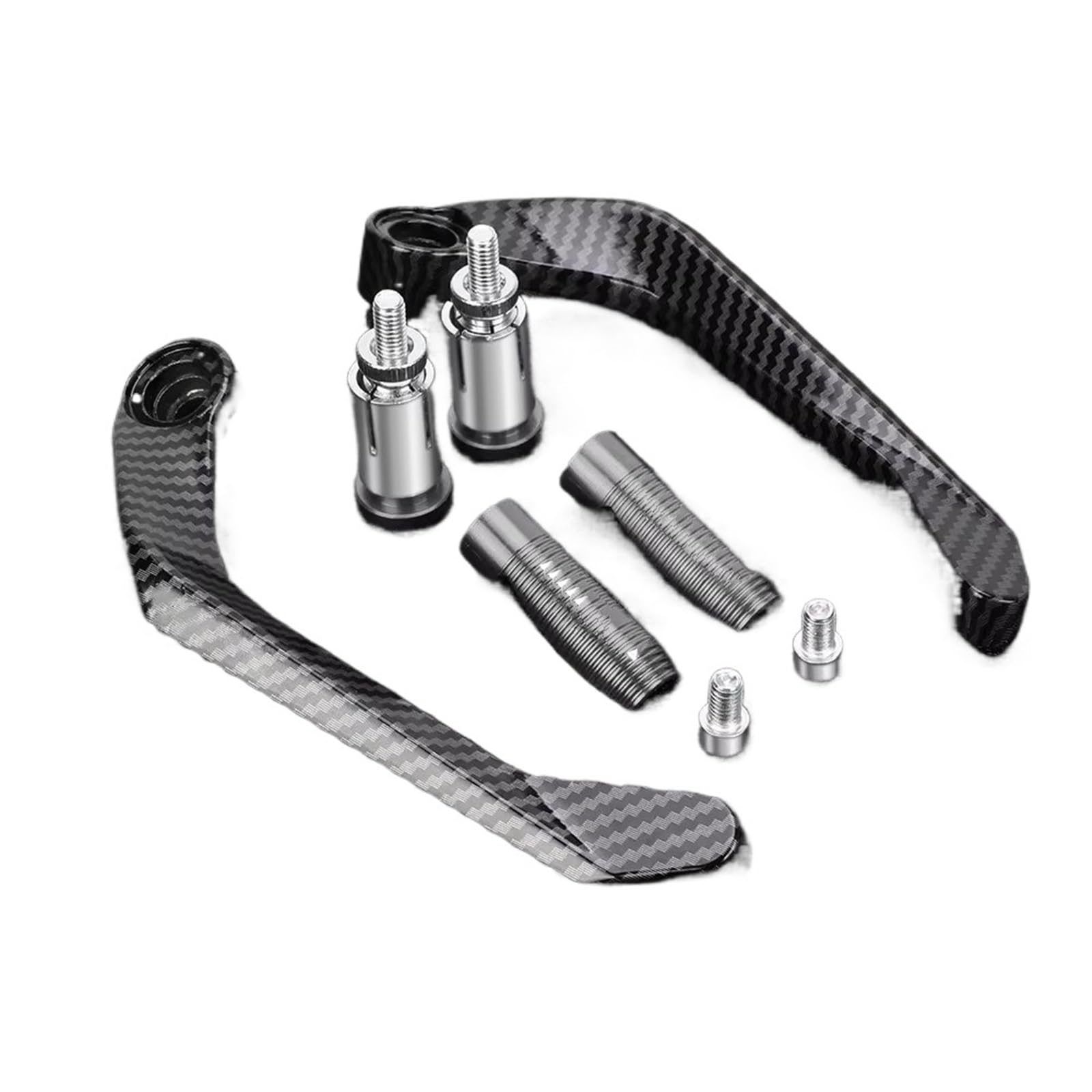 Handschützer FÜR CB300F FÜR CB 300F FÜR CBF300 2014-2024 Motorrad Handschutz 22mm Lenker Griffe Schutzfolie Lenker Handschutz(Gray) von DBBPVPLFC