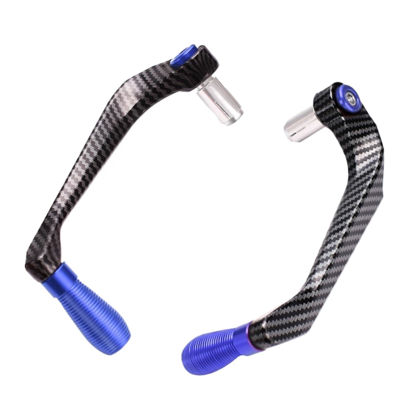 Handschützer FÜR Kawasaki FÜR ZX636 FÜR ZX-636 FÜR ZX 636 2005-2024 Motorrad Hand Protektoren Bremse Kupplung Hebel Lenker Handschutz Lenker Handschutz(Blue Lever Guard) von DBBPVPLFC