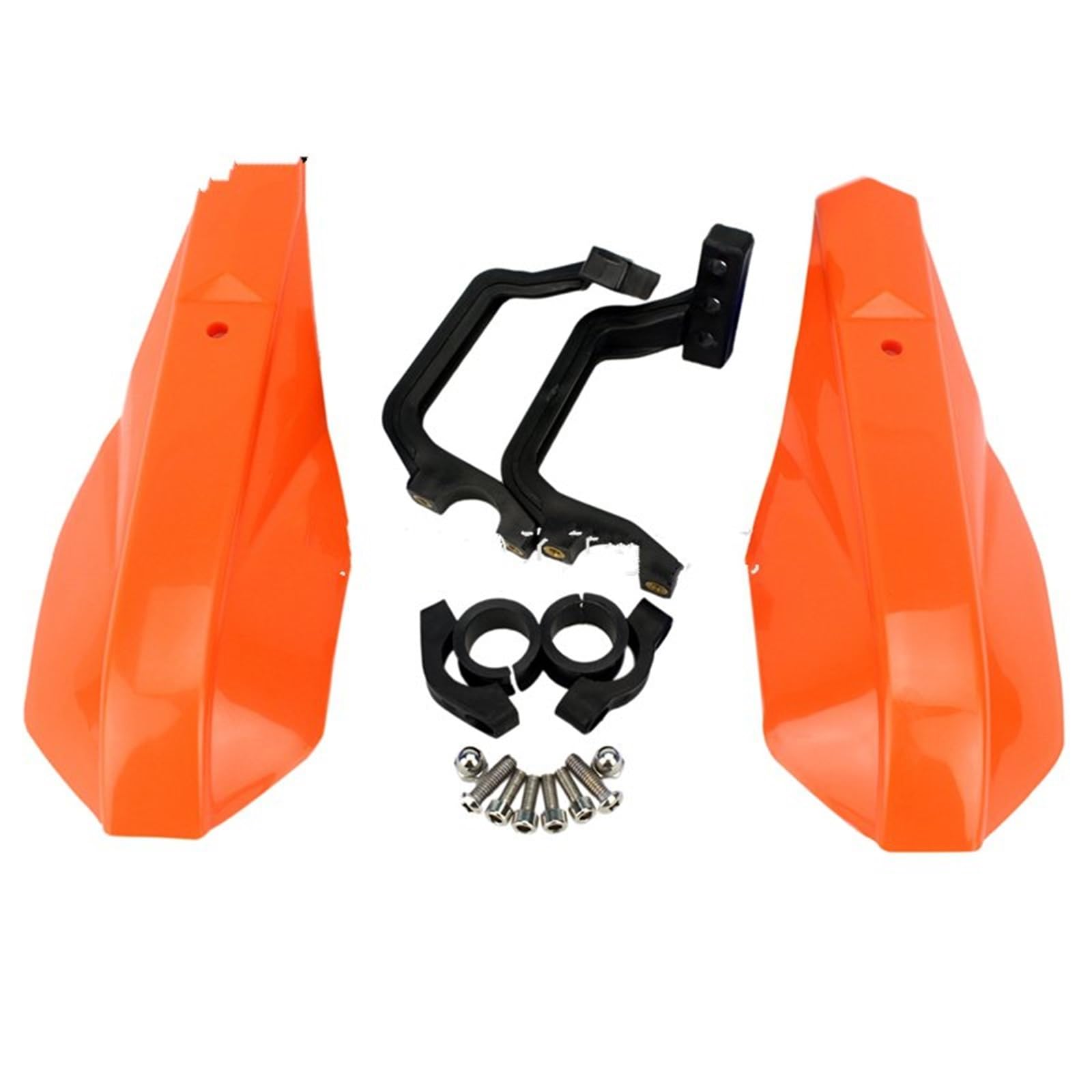 Handschützer Für 22mm 7/8" Motorrad Universal Handschutz Windschutzscheibe Lenker Griffschutz Lenker Handschutz(Orange) von DBBPVPLFC