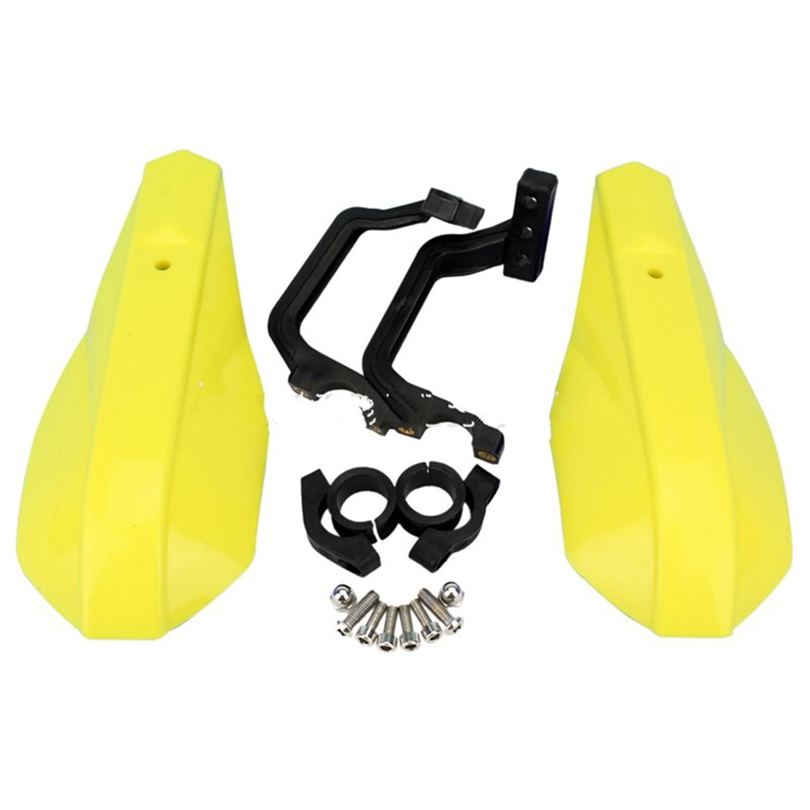 Handschützer Für 22mm 7/8" Motorrad Universal Handschutz Windschutzscheibe Lenker Griffschutz Lenker Handschutz(Yellow) von DBBPVPLFC