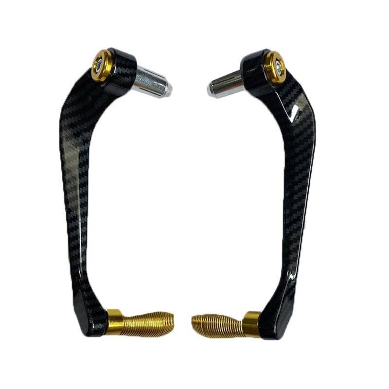 Handschützer Für Benelli Für TRK 502C Für BN150S Für TRK702 Für TNT899 FÜR 17-22MM Lenker Guards Universal Motorrad Handschutz Schutz Lenker Handschutz(Carbon-golden) von DBBPVPLFC