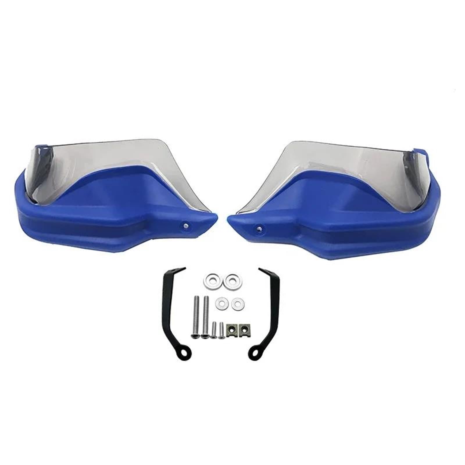 Handschützer Für CFMOTO Für 400GT Für 650GT Für 800MT Für 650MT Für 400MT Motorradlenker Handschützer Windschutz Lenker Handschutz(Blue Grey Set) von DBBPVPLFC